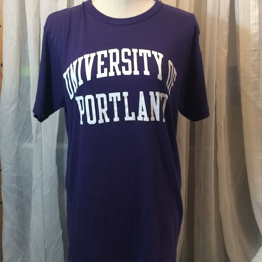 University of Portland Lrg University Purple Shirt